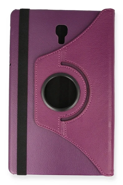 Litae Trend BFS Samsung Galaxy T590 Tab A 10.5 Kılıf 360 Tablet Deri Kılıf - Mürdüm - Resim 2