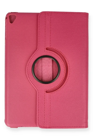 Litae Trend BFS iPad 9.7 (2018) Kılıf 360 Tablet Deri Kılıf - Pembe - Resim 2