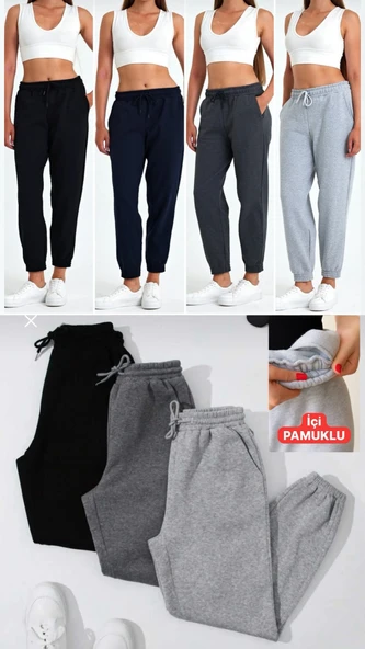 UNİSEX LACİVERT SMALL KIŞLIK EŞOFMAN ALTI - 2