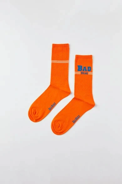 BAD BEAR Satürn Turuncu Unisex Çorap