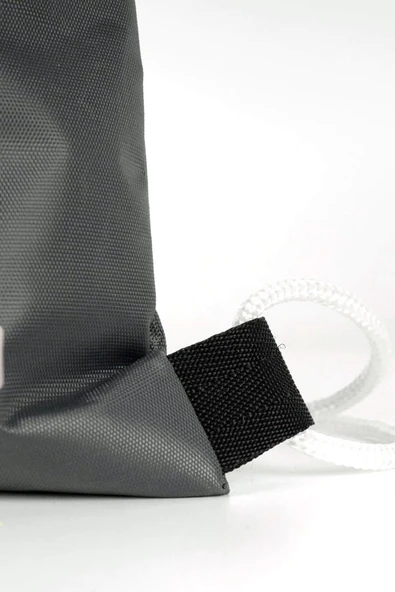 Rakerplus Antrasit 32x45 cm Su Geçirmez Büzgülü Krampon ve Spor Çantası - Resim 5