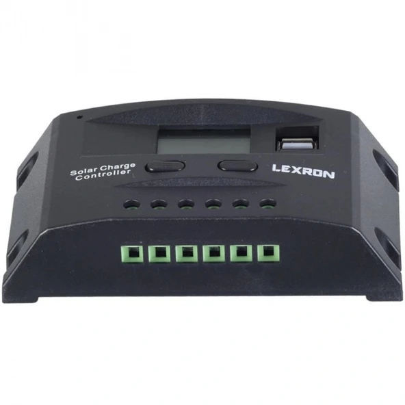 Lexron 10A PWM Solar Şarj Kontrol Cihazı - 2