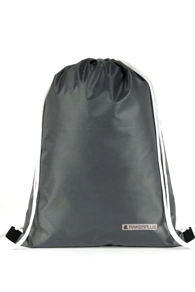 Rakerplus Antrasit 32x45 cm Su Geçirmez Büzgülü Krampon ve Spor Çantası - Resim 2