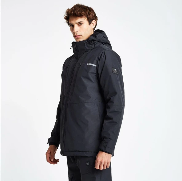 Lescon 25K-1052 ERKEK SU GEÇİRMEZ KABAN - Resim 9