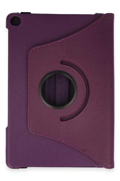 Litae Trend BFS Huawei MatePad SE Kılıf 360 Tablet Deri Kılıf - Mürdüm - Resim 2