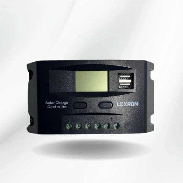 Lexron 10A PWM Solar Şarj Kontrol Cihazı