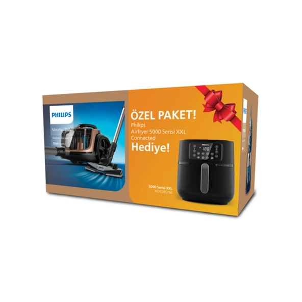 Philips XB7151/07 Marathon Elektrikli Süpürge + HD9285/96 Airfryer XXL Hediyeli - Resim 2