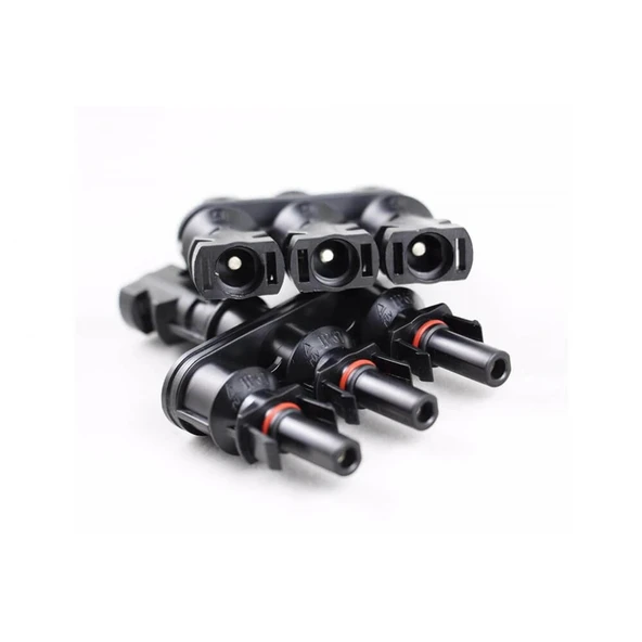 MC4 3’lü T Branch Konnektör