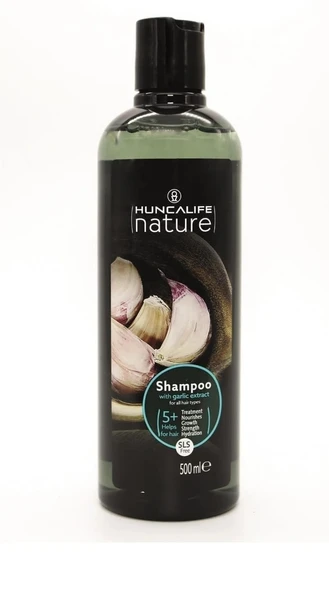HUNCALİFE Nature Sarımsaklı Şampuan 500 Ml