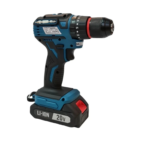 CatPower 1320 20 V 2 Ah Çift Akülü Darbeli Vidalama Makinesi ürün görseli 1