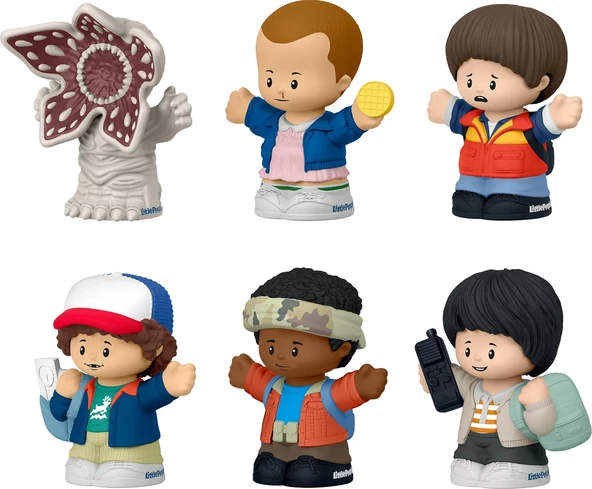 Little People Collector Stranger Things Castle Byers 6 Adet Figür Özel Seri Seti - 3