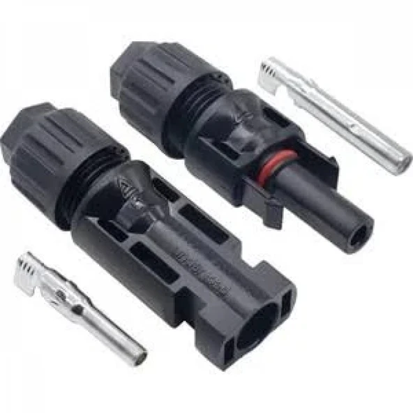 MC4 Tekli Konnektör (Erkek + Dişi)