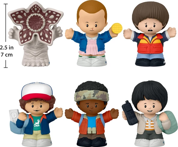 Little People Collector Stranger Things Castle Byers 6 Adet Figür Özel Seri Seti - 2
