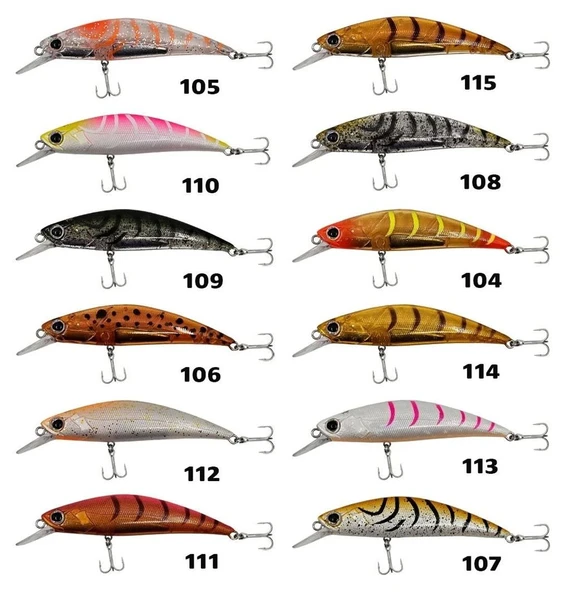 Kendo Shrimp Minnow 50S 4.5gr Maket Balık - Resim 2