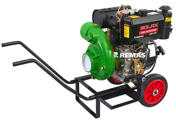 Solax SDP-4YN Marşlı 4''inç Yüksek Basınçlı Dizel Su Motoru Motopomp ürün görseli 1