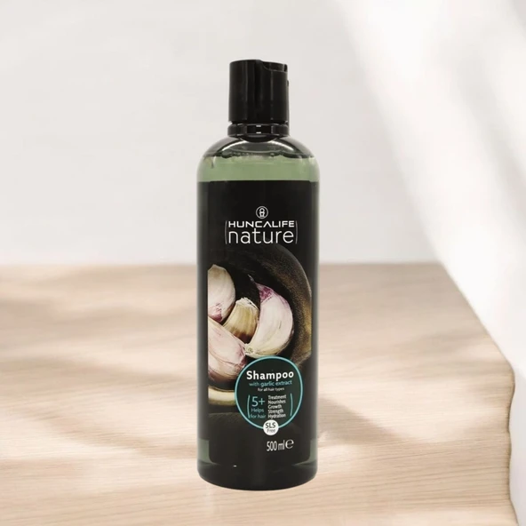 HUNCALİFE Nature Sarımsaklı Şampuan 500 Ml - 2