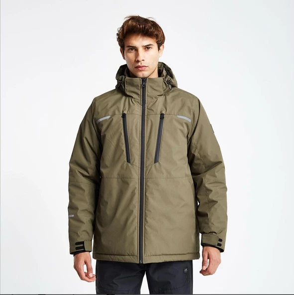 Lescon 25K-1052 ERKEK SU GEÇİRMEZ KABAN - Resim 2