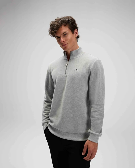 Ellesse Erkek Sweatshirt EM603-GR - Resim 7