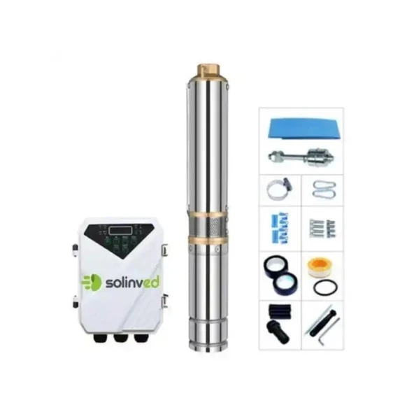 Solinved 3inç 48V 750W 2ton hmax:150mt outlet: 0,75 dc pompa