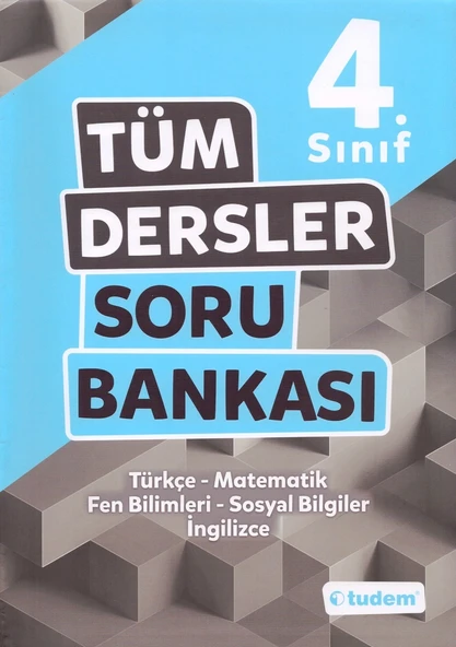 TUDEM 4.SINIF TÜM DERSLER SORU BANKASI ürün görseli 1