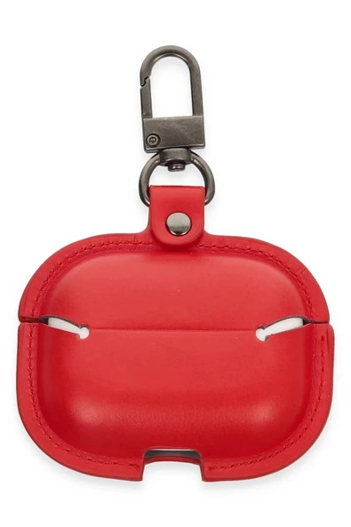 Litae Trend BFS Airpods 3 (3.nesil) Çanta Deri Kılıf - Kırmızı - 2