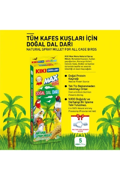 KB331-KIKI EXCELLENT DOĞAL SARI DAL DARI