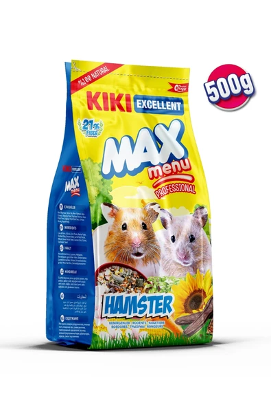 Kemirgen Max Menu Hamster Yemi 500 Gr. Kg305