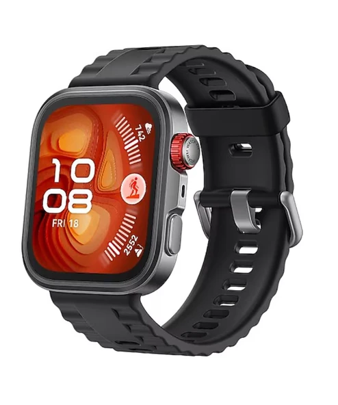 Huawei Watch Fit 4 Pro Siyah Kauçuk Kayış Akıllı Saat