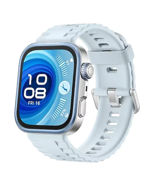 Huawei Watch Fit 4 Pro Mavi Kauçuk Kayış Akıllı Saat