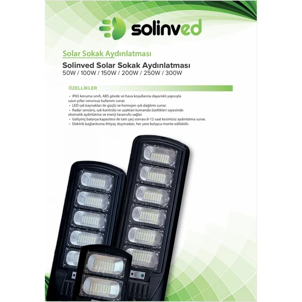 Solinved 300W Solar Aydınlatma - 3