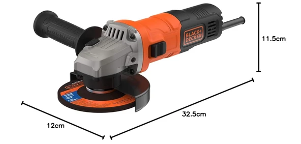 Black Decker BEG010-QS 710W Avuç Taşlama Makinesi - 2