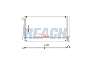 Opel Radyator Klima Corsa - Orjınal 95530541 ürün görseli 1