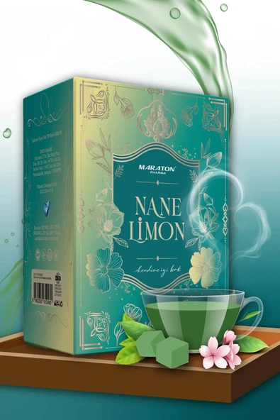 MARATON Nane Limon Çayı (Yeşil Nane, Melisa, Tarçın, Muskat, Yenibahar, Zencefil)