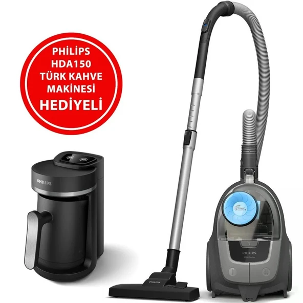 Philips XB2142/10 PowerCyclone Elektrikli Süpürge + HDA150/61 Kahve Makinesi Hediyeli ürün görseli