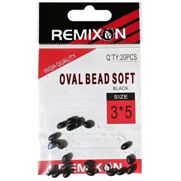 Remixon Oval Bead Soft Boncuk 3*5cm ürün görseli