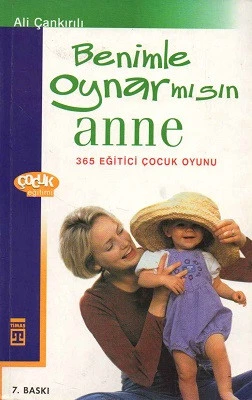 Benimle Oynar Mısın Anne 365 Eğitici Çocuk Oyunu Ali Çankırılı Timaş Yayınları ürün görseli