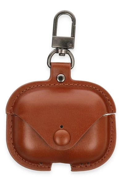 Litae Trend BFS Airpods Pro 2 (2.nesil) Çanta Deri Kılıf - Taba