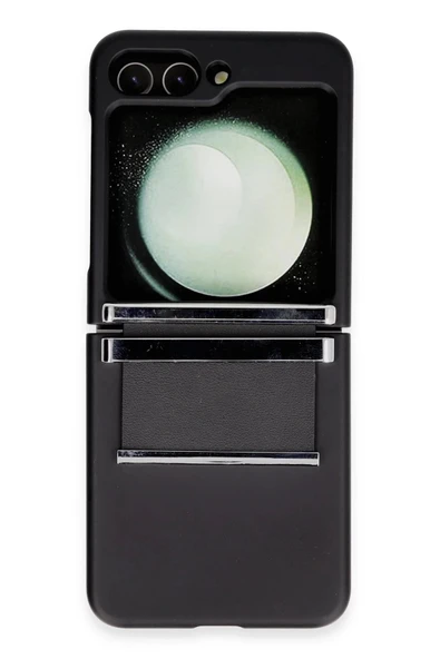 Litae Trend BFS Samsung Galaxy Z Flip 6 Kılıf Belt Flip Kapak - Siyah ürün görseli 1