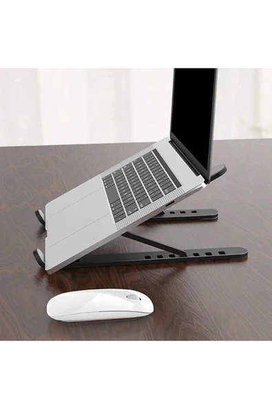 Litae Trend BFS P1 ABS Laptop Standı - Siyah - Resim 4