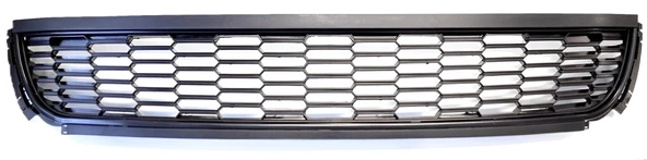 Polo 2011-2014 Ön Tampon Alr Orta Izgara (SATEN SİYAH ÇITALI) 6R0853677A 9B9