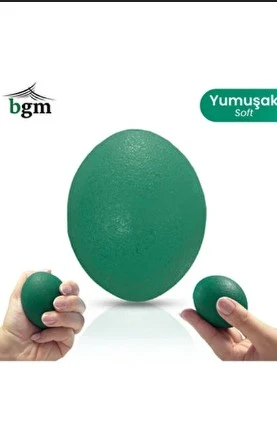 Oncomed El Egzersiz Stres Topu Silikon Yeşil ürün görseli 1