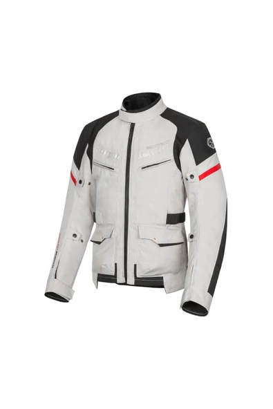 scoyco JK-122 Beyaz Uzun 4 Mevsim Mont