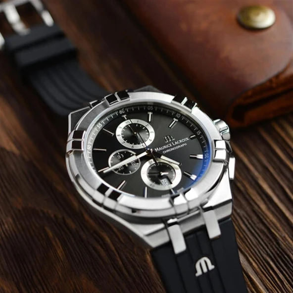 Maurice Lacroix ML-AI1018SS001330-2 Erkek Kol Saati - Resim 4