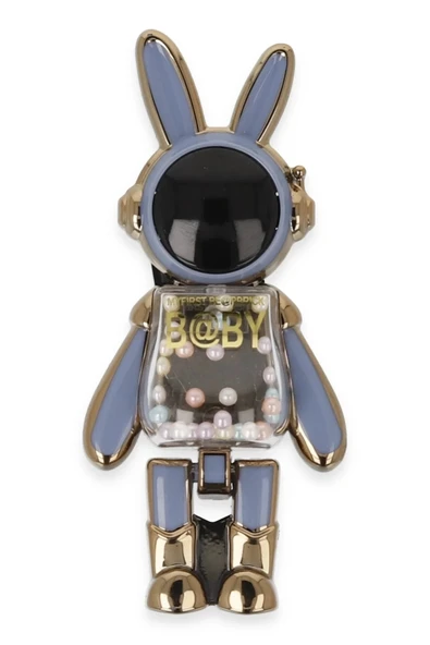 Litae Trend BFS Astro Stand Tavşan Astronot - Açık Mavi - Resim 3