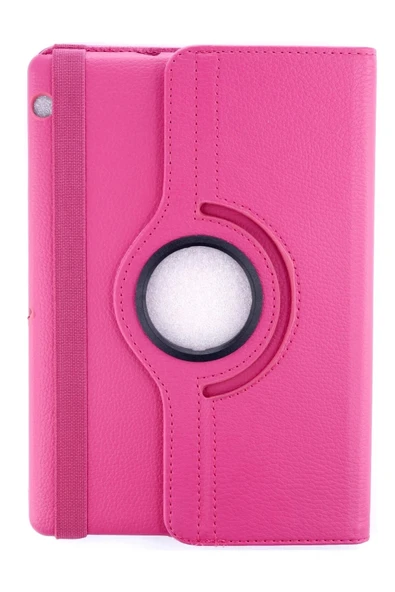 Litae Trend BFS Huawei MediaPad T3 10 / 9.6 Kılıf 360 Tablet Deri Kılıf - Pembe ürün görseli 1