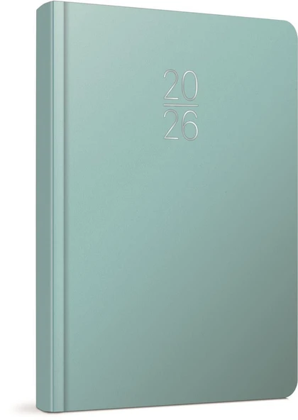 Gıpta 2026 Günlük Çizgili Ajanda 17x24 cm 107-ECK Pastel Yeşil ürün görseli 1