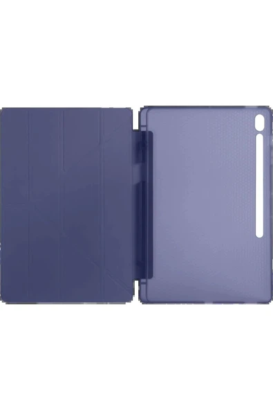 Litae Trend BFS iPad Pro 13 (2024) Kılıf Kalemlikli Hugo Tablet Kılıfı - Lacivert ürün görseli 1