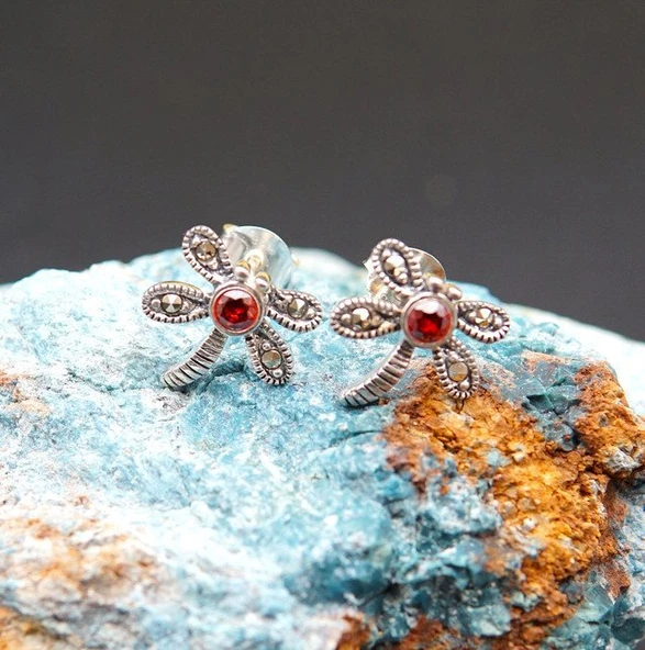 925 Ayar Gümüş Çocuk Küpesi skü00031 ürün görseli 1