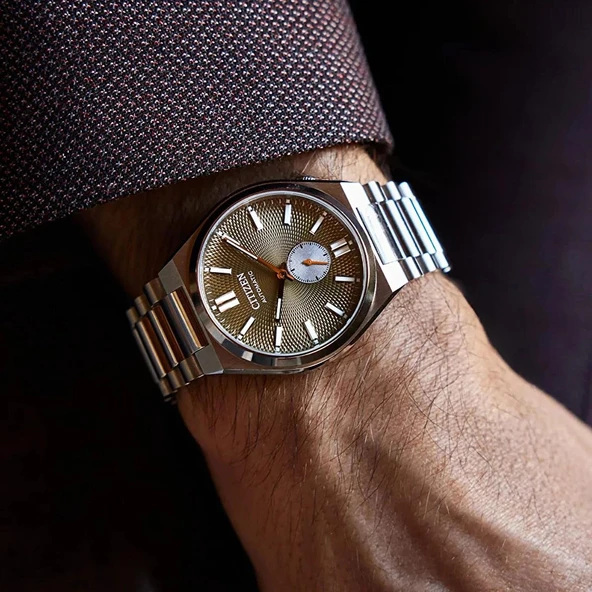 Citizen Tsuyosa Small Second NK5010-51X Erkek Kol Saati - Resim 2