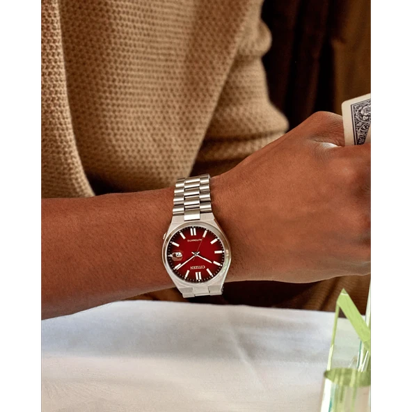 Citizen Tsuyosa NJ0150-56W Otomatik Erkek Kol Saati - Resim 5